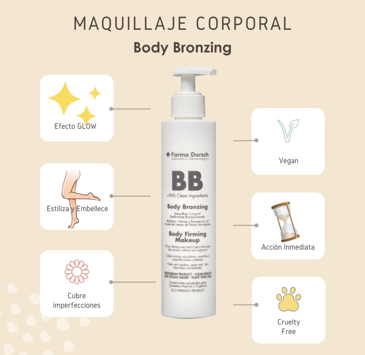 Body Bronzing - Maquillaje Corporal